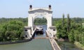 First sluice of the channel Volga-Don Lenin's name