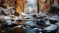 First snow in Naturpark Fanes-Sennes-Prags