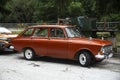 First Soviet car of the hatchback type izh 2125 Royalty Free Stock Photo