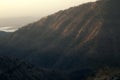 First Sun rays in the valley at Chikhaldara Royalty Free Stock Photo