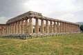 First Temple of Hera, Paestum, Italy Royalty Free Stock Photo