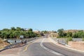 First of three bridges crossing flooded Orange River at Keimoes