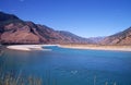 The first turn of Yangtze River, China