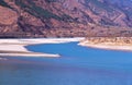 The first turn of Yangtze River, China