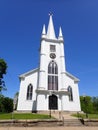 First Unitarian Church Uxbridge, Ma 1727 Royalty Free Stock Photo