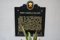 First united building marker in Escolta, Manila, Philippines