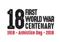 1918-2018 FIRST WORLD WAR CENTENARY - ARMISTICE DAY