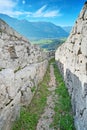 First World War fortifications in Alps