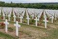 First World War Memorial Cemetery in Verdun, France Royalty Free Stock Photo