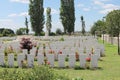 First World War Oosttaverne Wood CWGC Cemetery Belgium