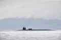 Firth of Clyde, Scotland, UK, July 23rd 2022, British army submarine training for Ukraine in Scotland from HM Naval base Royalty Free Stock Photo