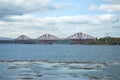 Firth of Forth bridge Royalty Free Stock Photo