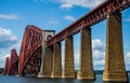 Firth of forth bridge Royalty Free Stock Photo
