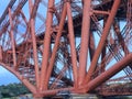 Firth of Forth rail bridge Royalty Free Stock Photo
