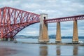 Firth of Forth rail bridge Royalty Free Stock Photo