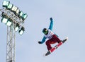 FIS Snowboard Big Air World Cup Royalty Free Stock Photo