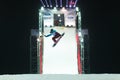 FIS Snowboard Big Air World Cup Royalty Free Stock Photo