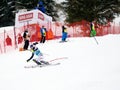 FIS World cup Adelboden Switzerland Royalty Free Stock Photo