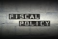 Fiscal policy GR