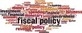 Fiscal policy word cloud