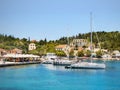 Fiscardo Port Kefalonia Royalty Free Stock Photo