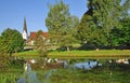 Fischen im Allgaeu,Upper Bavaria,Germany Royalty Free Stock Photo