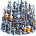108 38. Fischer-Tropsch Process_ A catalytic conversi Royalty Free Stock Photo