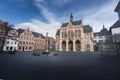 Fischmarkt Square and Erfurt City Hall - Erfurt, Thuringia, Germany Royalty Free Stock Photo