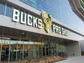 Fiserv Forum Arena, Milwaukee Bucks, Basketball Royalty Free Stock Photo