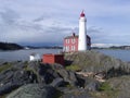 Fisgard lighthouse Royalty Free Stock Photo