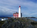 Fisgard lighthouse Royalty Free Stock Photo