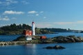 Fisgard lighthouse,Fort Rodd hill historic national park,Victoria BC,Canada