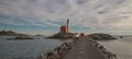 Fisgard Lighthouse Royalty Free Stock Photo