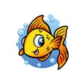 Fish Aquatic Mascot Design Vector
