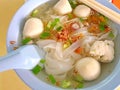 Fish ball Kway Teow Soup