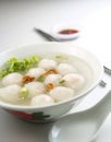 Fish ball soup Royalty Free Stock Photo