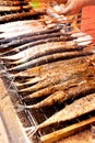 Fish barbecue Royalty Free Stock Photo