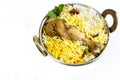 Fish Biryani Indian style fish and rice with spicy masala