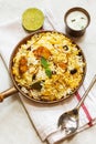 Fish Biryani Indian style fish and rice with spicy masala