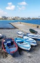 Fish boats in Gallipoli