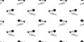 Fish bone seamless pattern vector shark dolphin tuna salmon scarf isolated cartoon tile background halloween repeat wallpaper illu Royalty Free Stock Photo