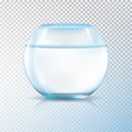 Fish Bowl Clear Water Transparent