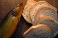 Fish And Bread Royalty Free Stock Photo