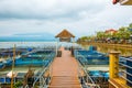 Fish cage in Kwan Phayao lake
