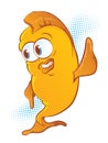 Fish Cartoon Character Royalty Free Stock Photo