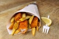 Fish and chips Royalty Free Stock Photo