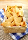 Fish and chips Royalty Free Stock Photo