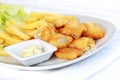 Fish and chips Royalty Free Stock Photo