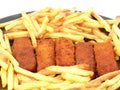 Fish and chips Royalty Free Stock Photo