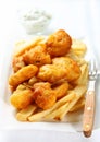 Fish and chips Royalty Free Stock Photo